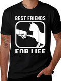 Best Friends For Life Cat T-Shirt