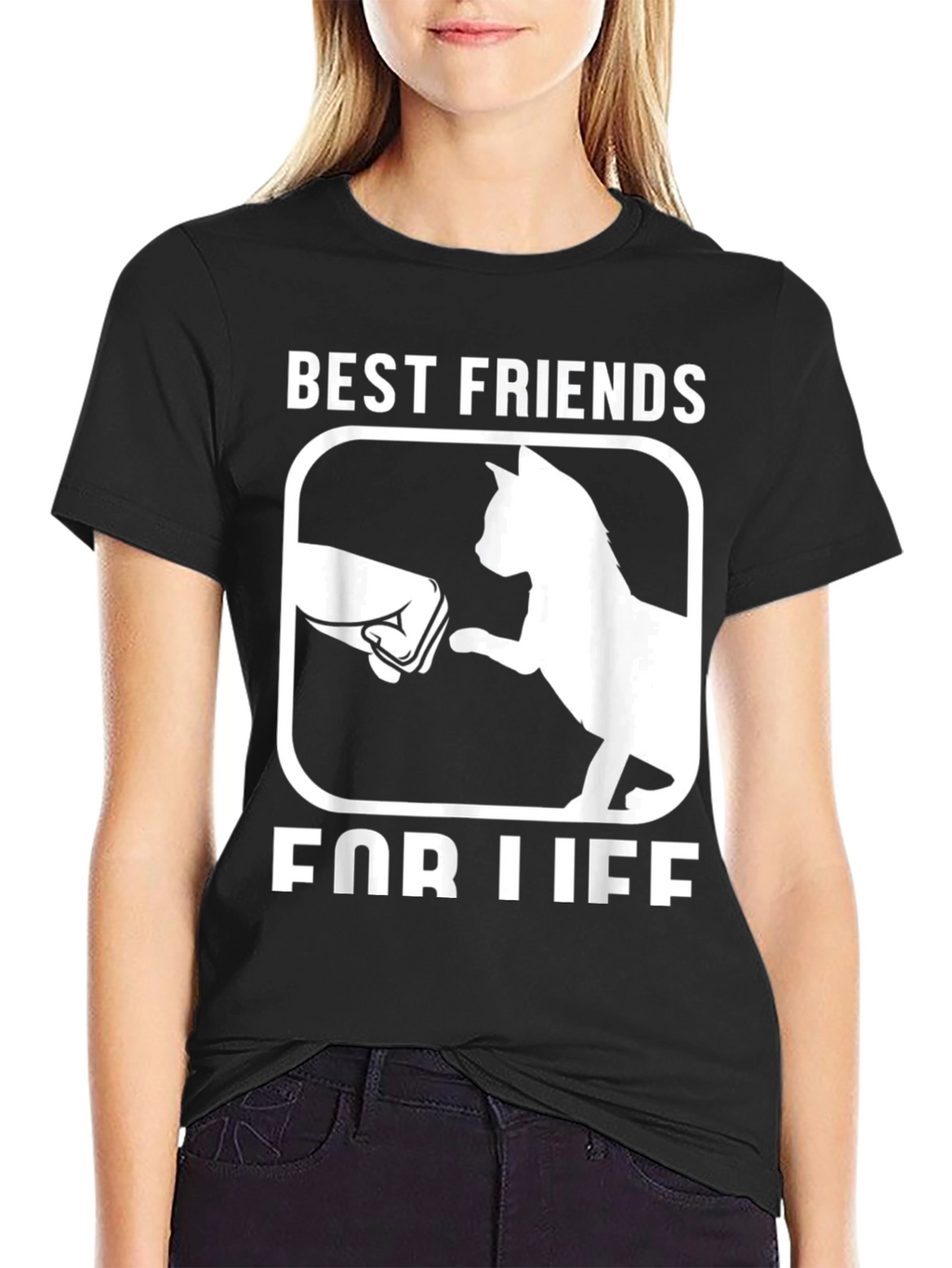 Best Friends For Life Cat T-Shirt