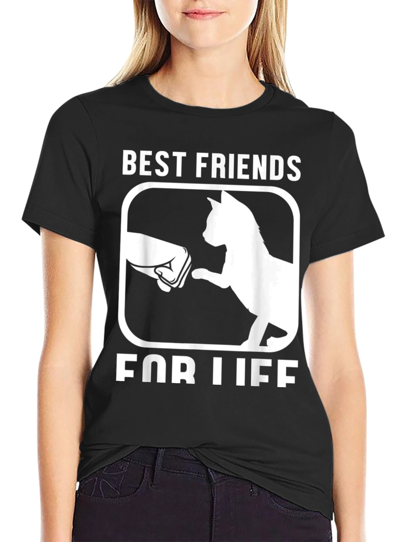 Best Friends For Life Cat T-Shirt