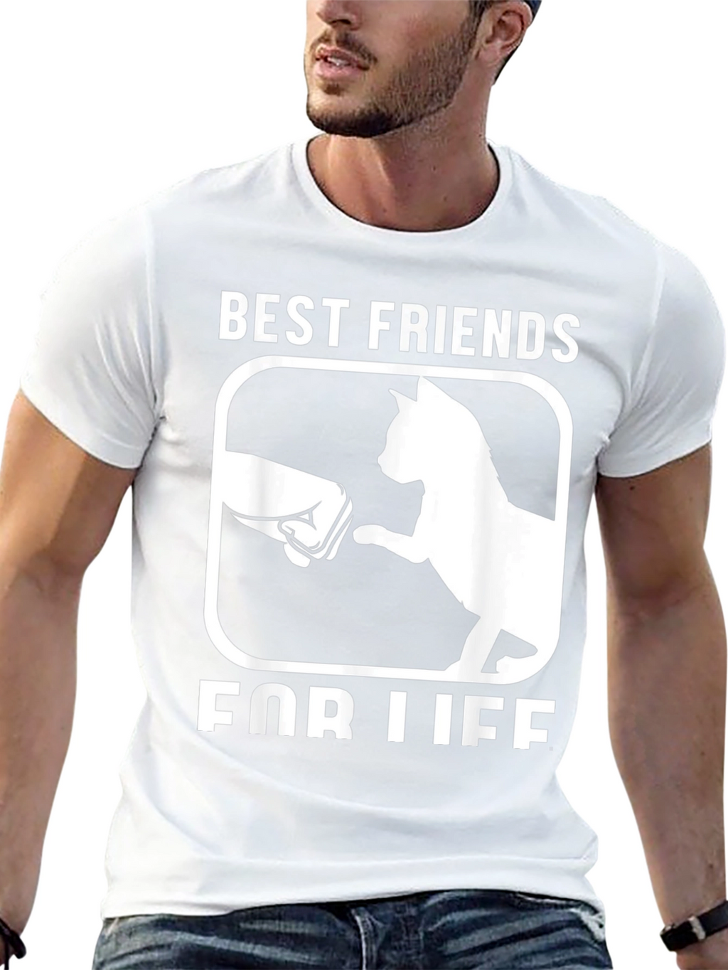 Best Friends For Life Cat T-Shirt