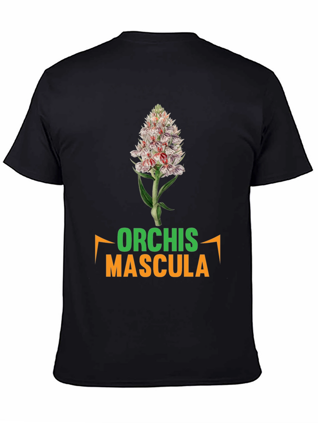 Orchis Mascula T-Shirt - Botanical Graphic Tee