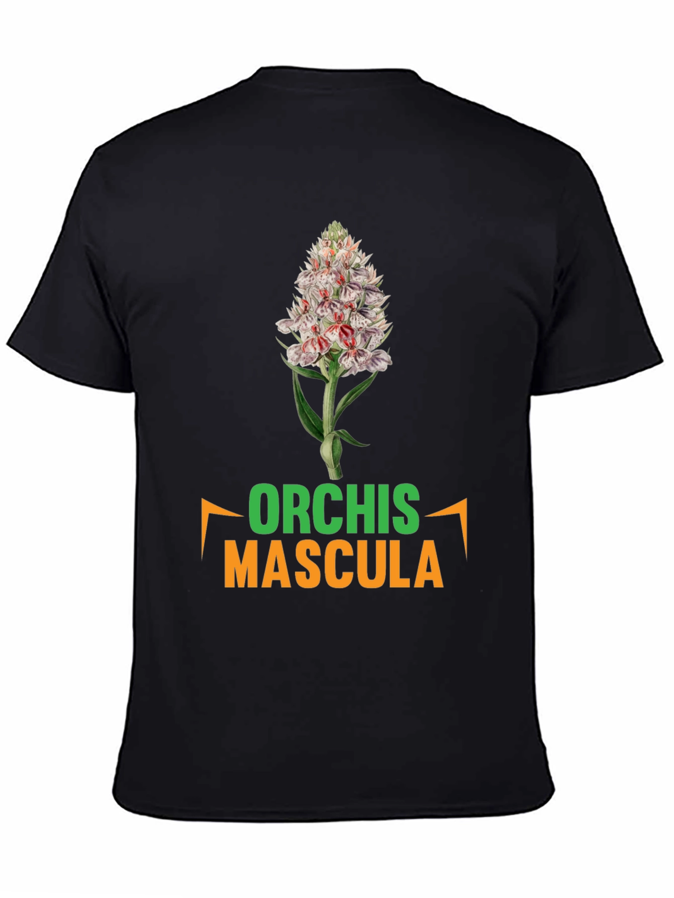 Orchis Mascula T-Shirt - Botanical Graphic Tee