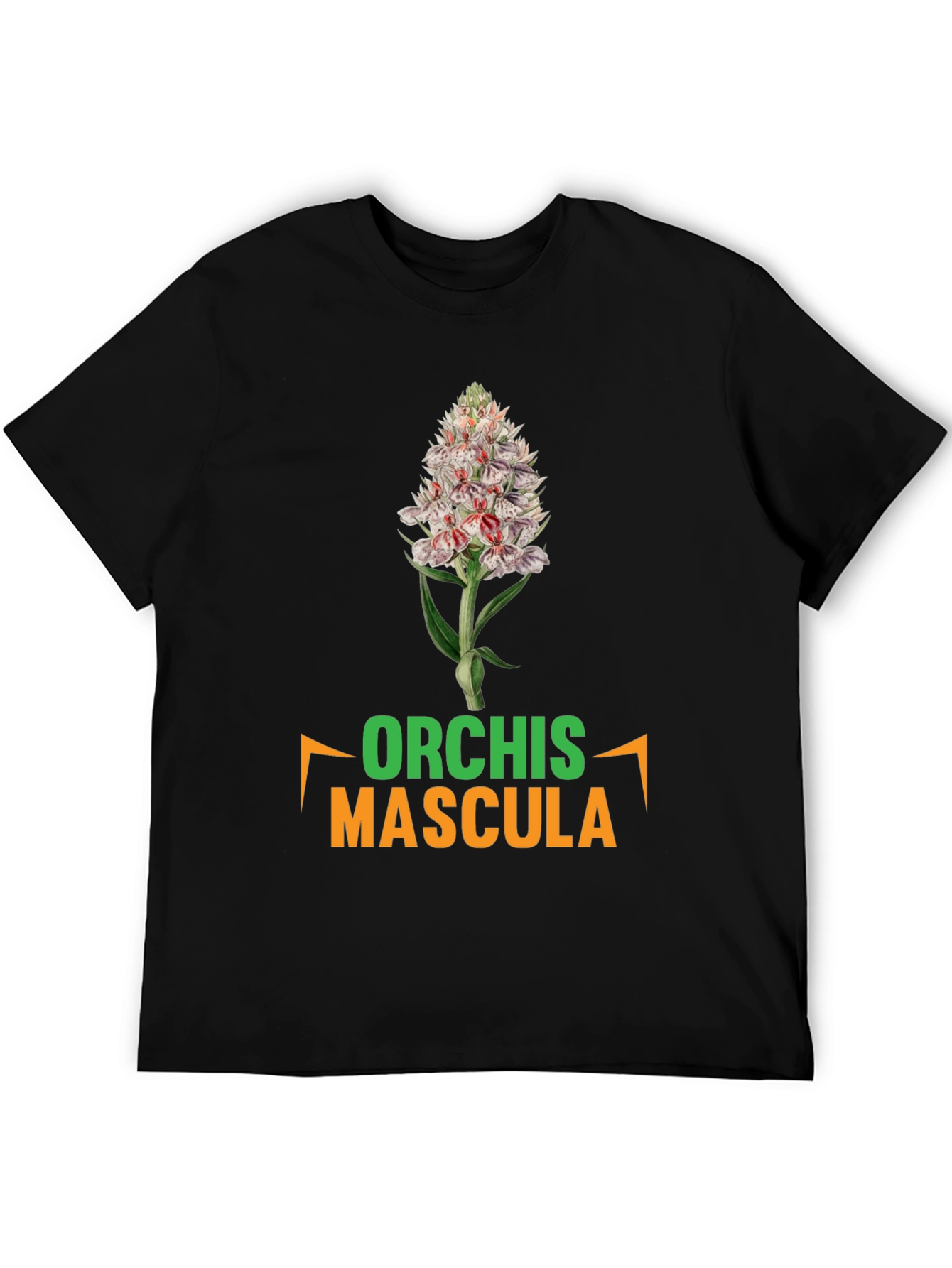 Orchis Mascula T-Shirt - Botanical Graphic Tee