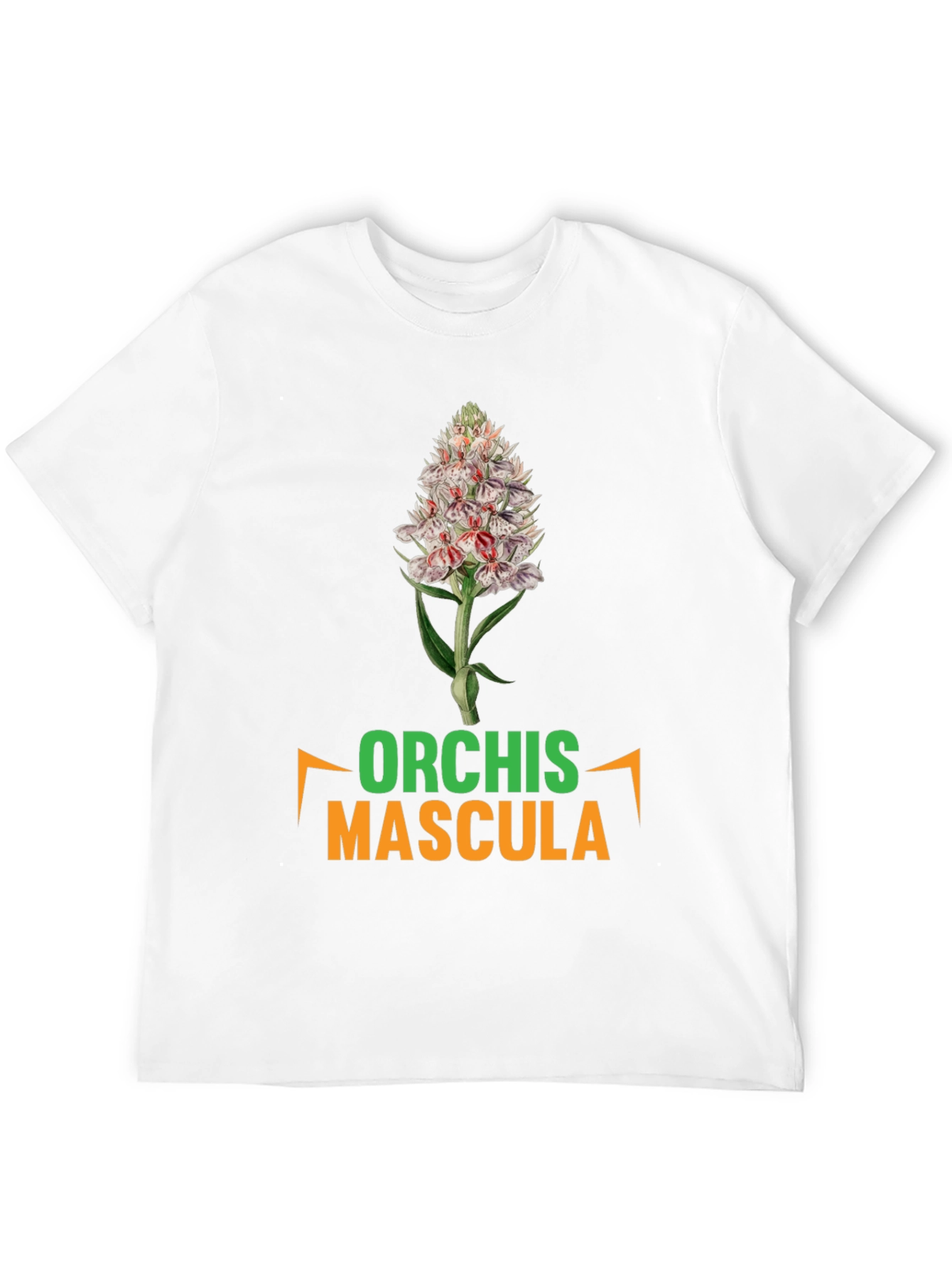Orchis Mascula T-Shirt - Botanical Graphic Tee