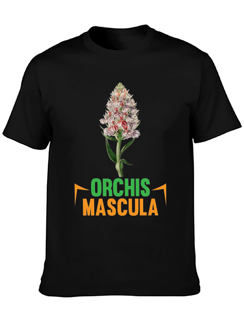 Orchis Mascula T-Shirt - Botanical Graphic Tee