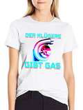 Turbo Boost T-Shirt - Der Klügere Gibt Gas