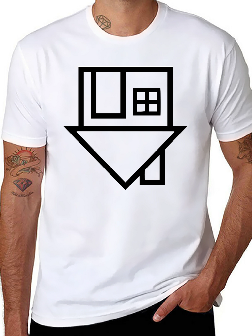 The Neighbourhood Inspired Black Graphic Tee
