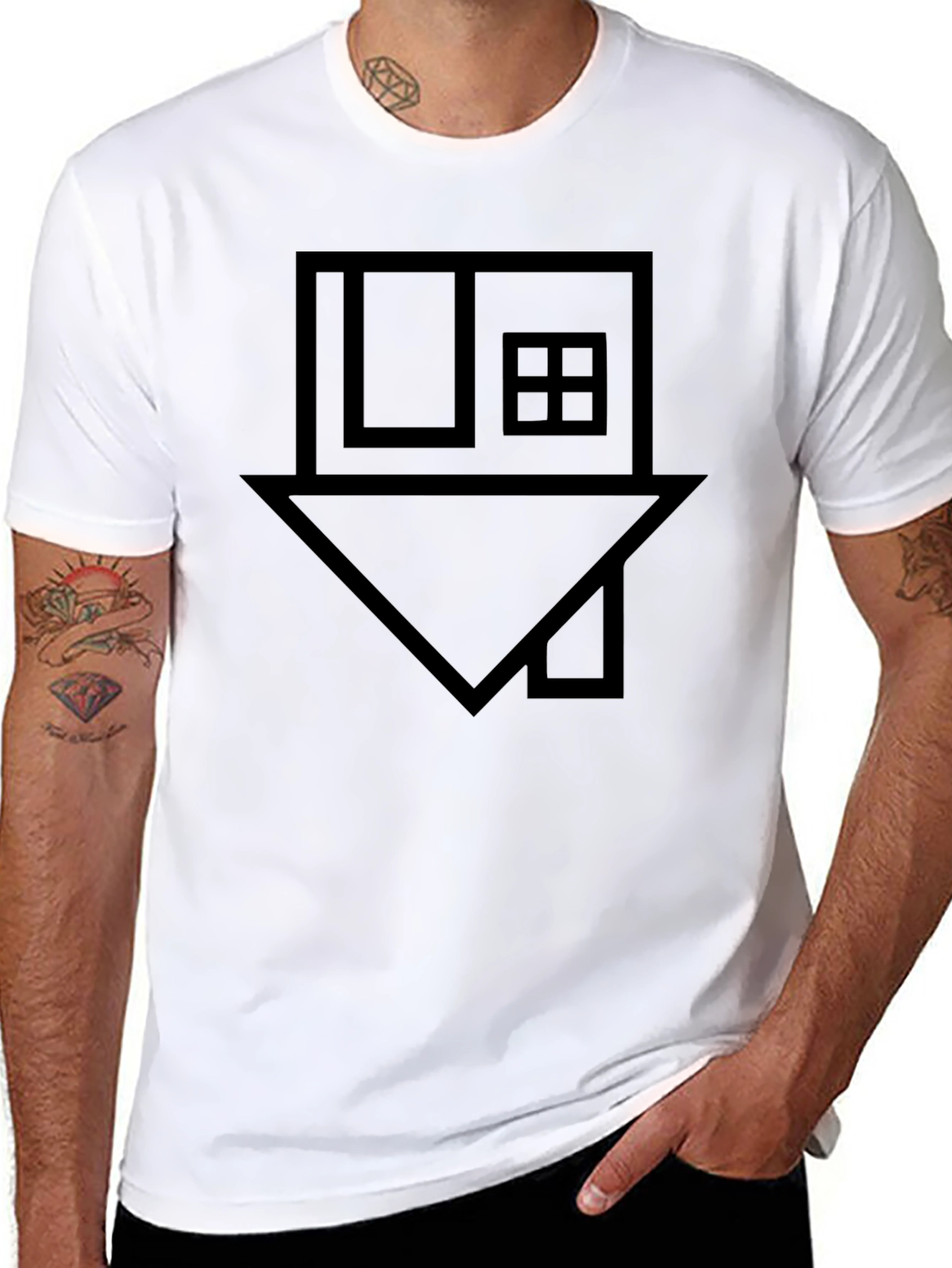 The Neighbourhood Inspired Black Graphic Tee