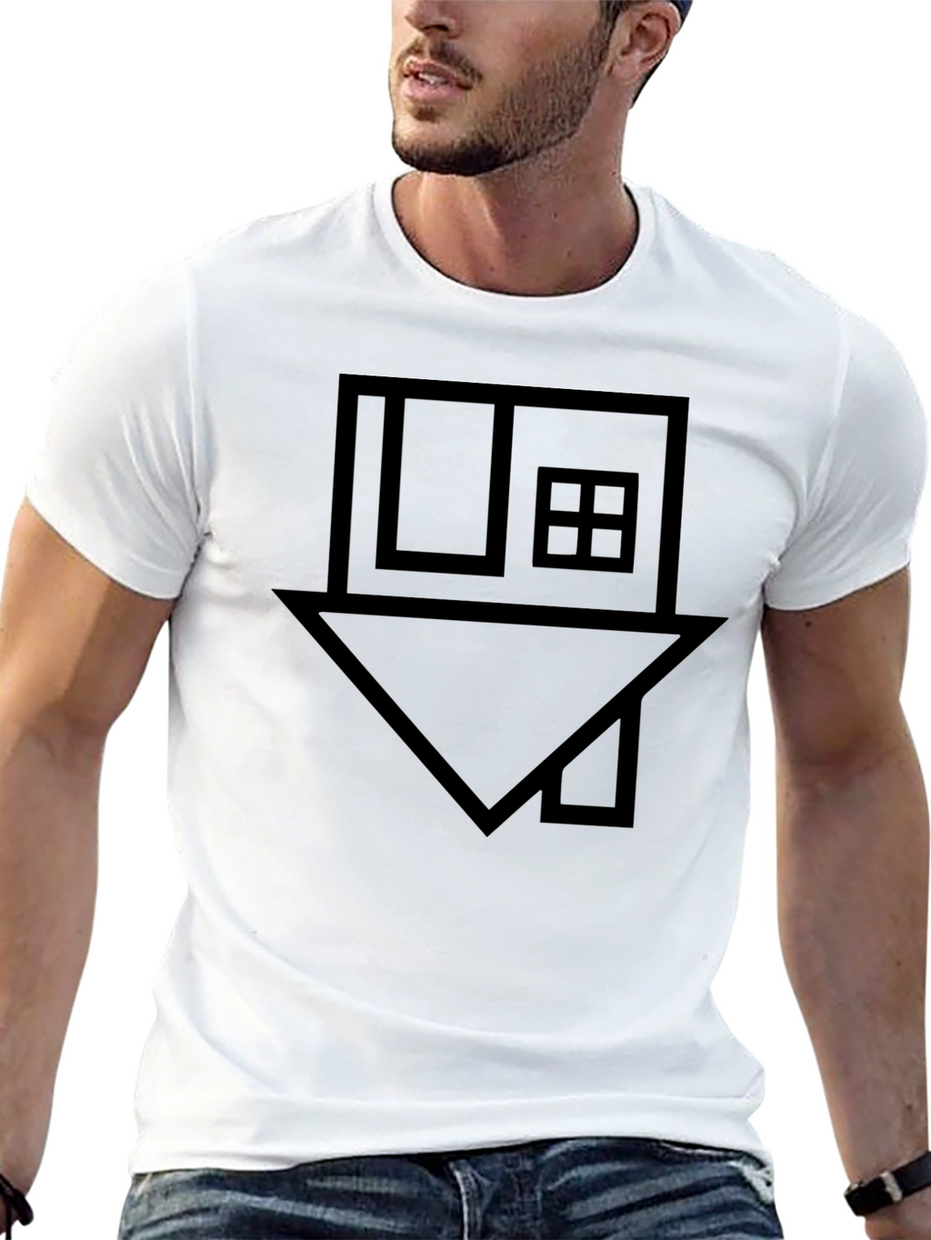 The Neighbourhood Inspired Black Graphic Tee