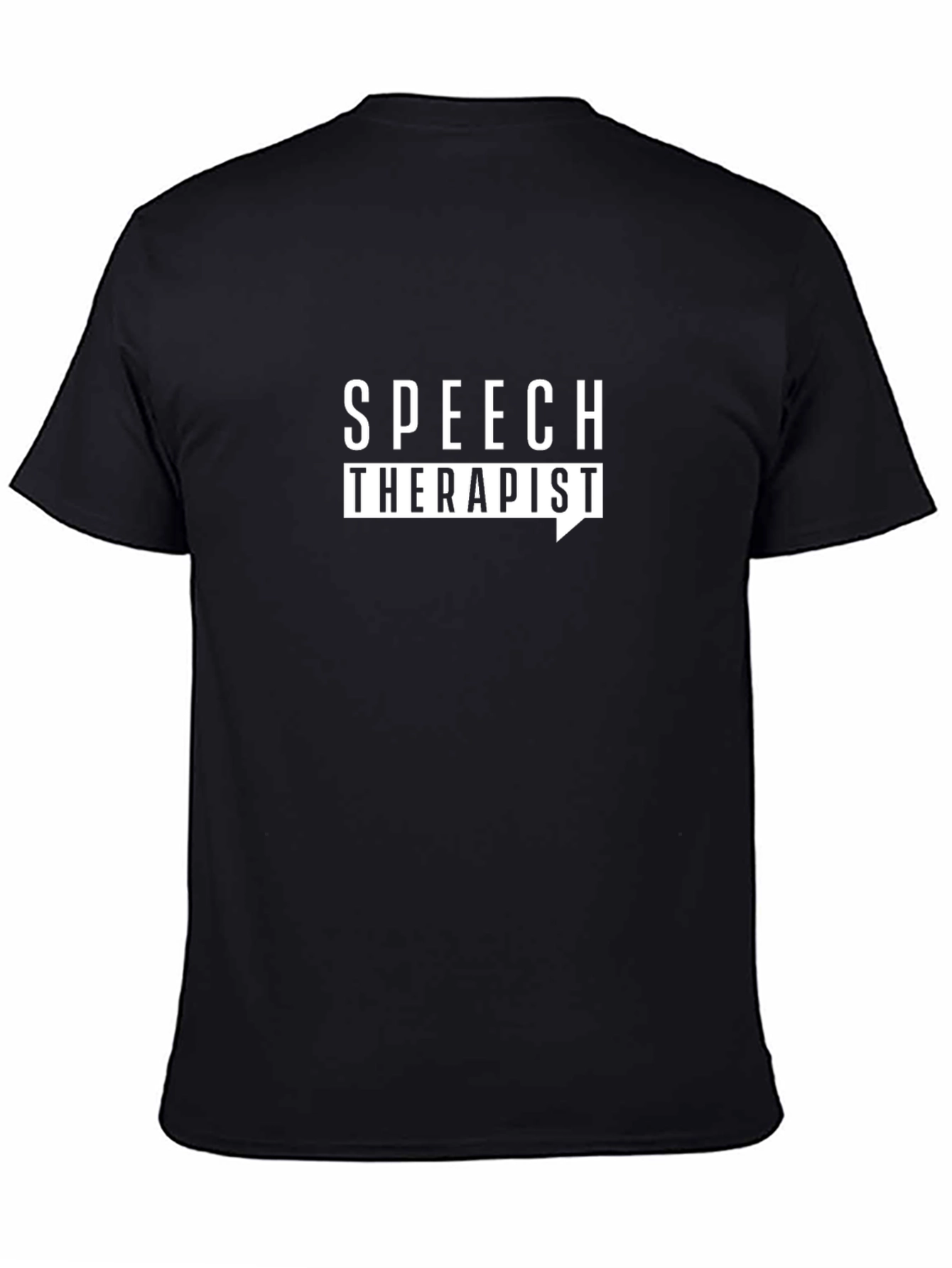 Speech Therapist T-Shirt - Black Graphic Tee