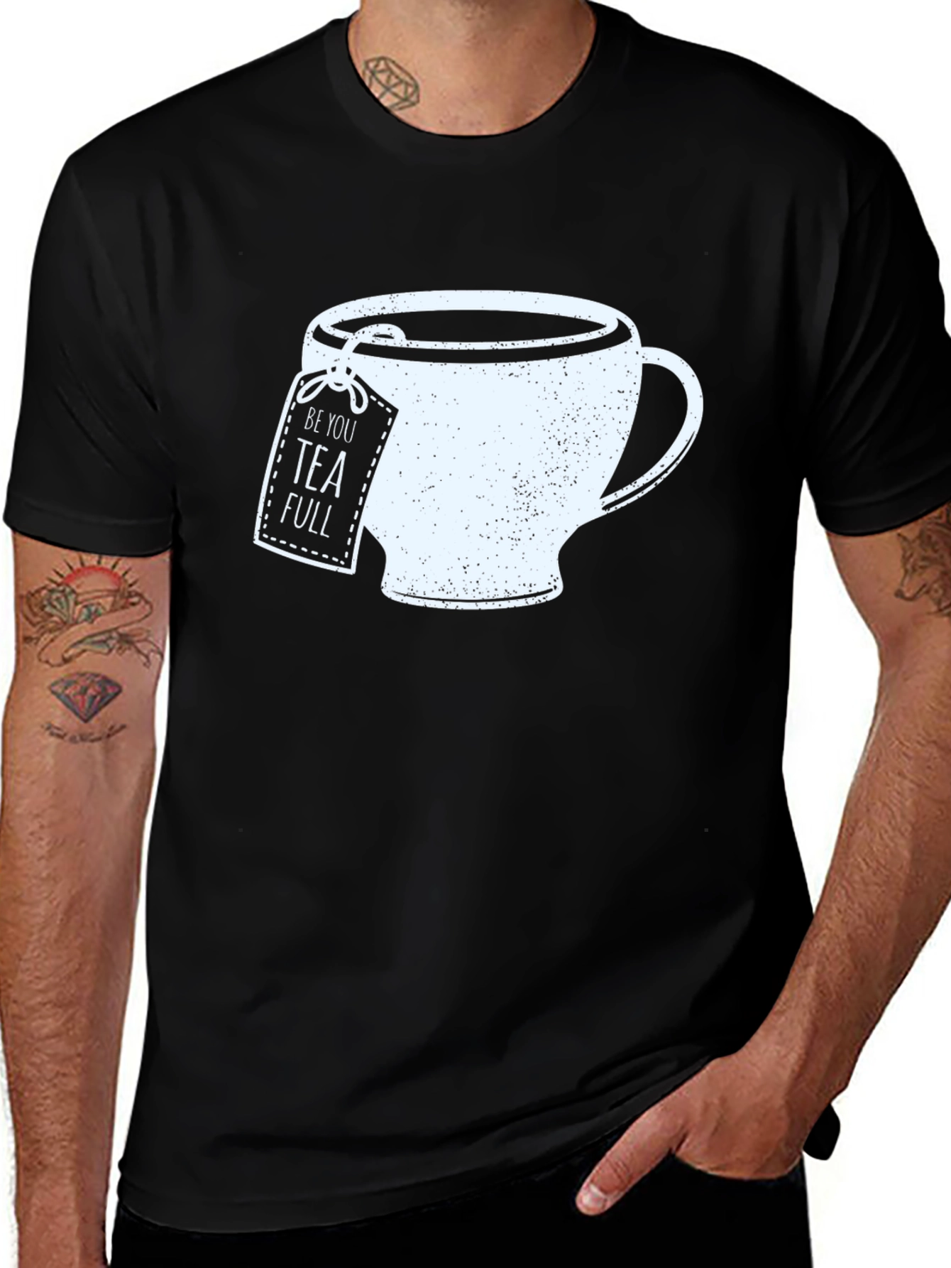 Be You Tea Full Graphic Tee