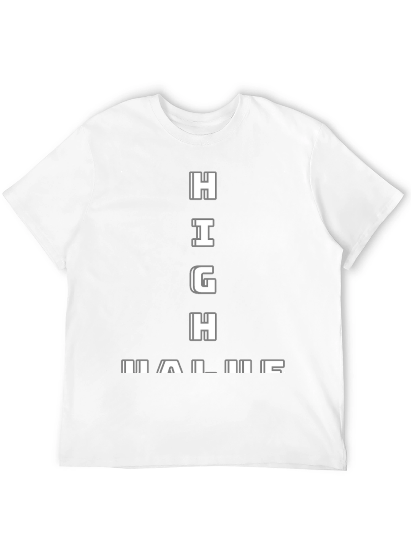 High Value Graphic Tee - Black