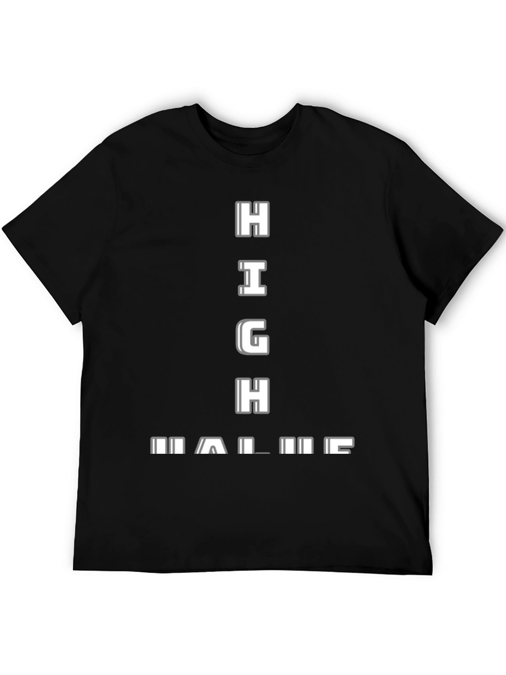 High Value Graphic Tee - Black