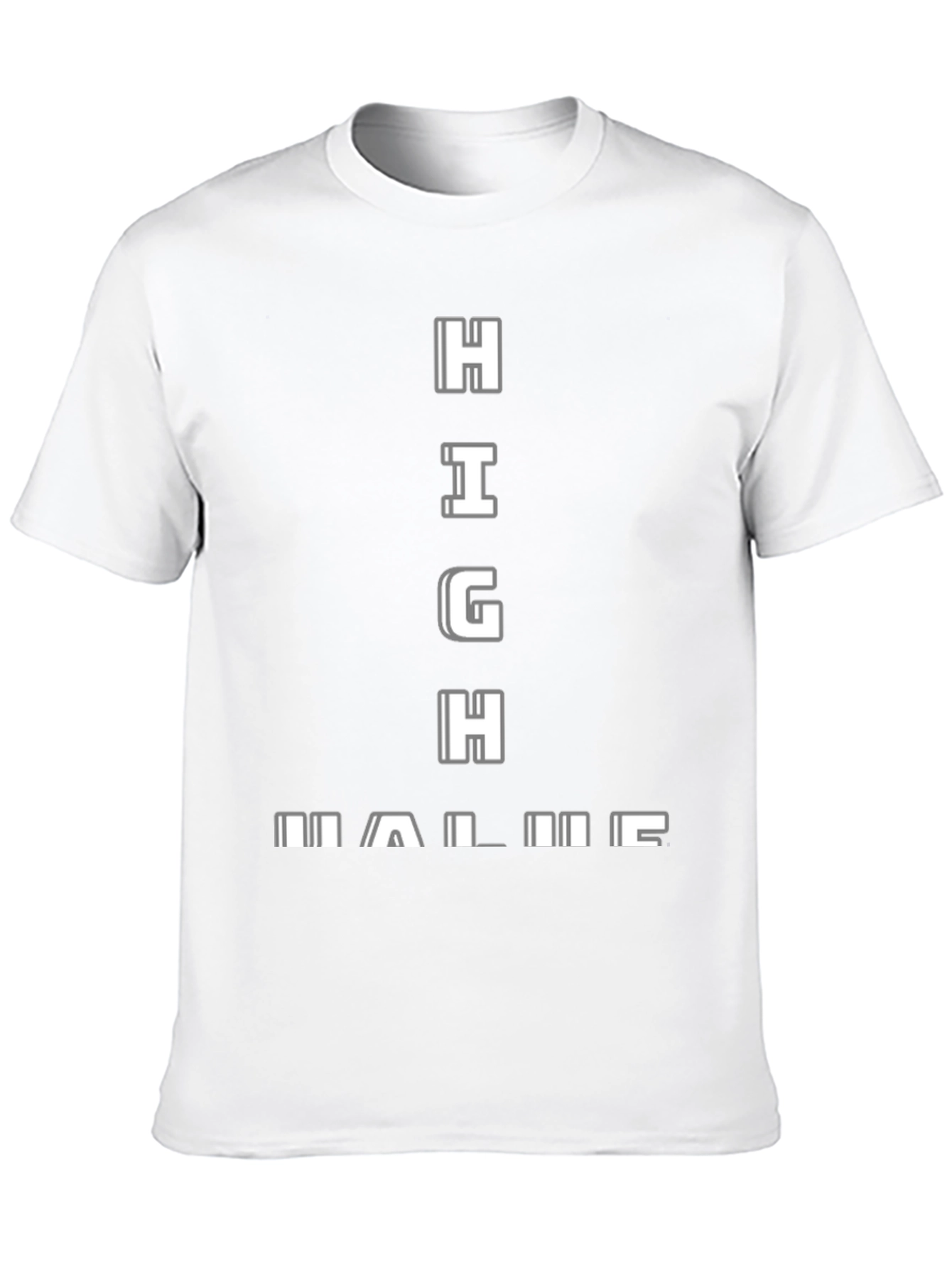 High Value Graphic Tee - Black