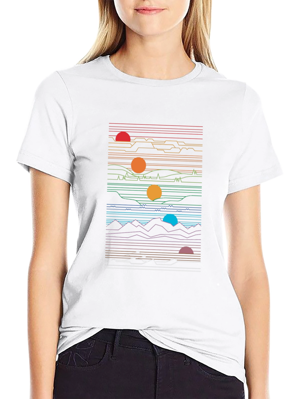 Retro Sunset Graphic T-Shirt - Comfort Fit