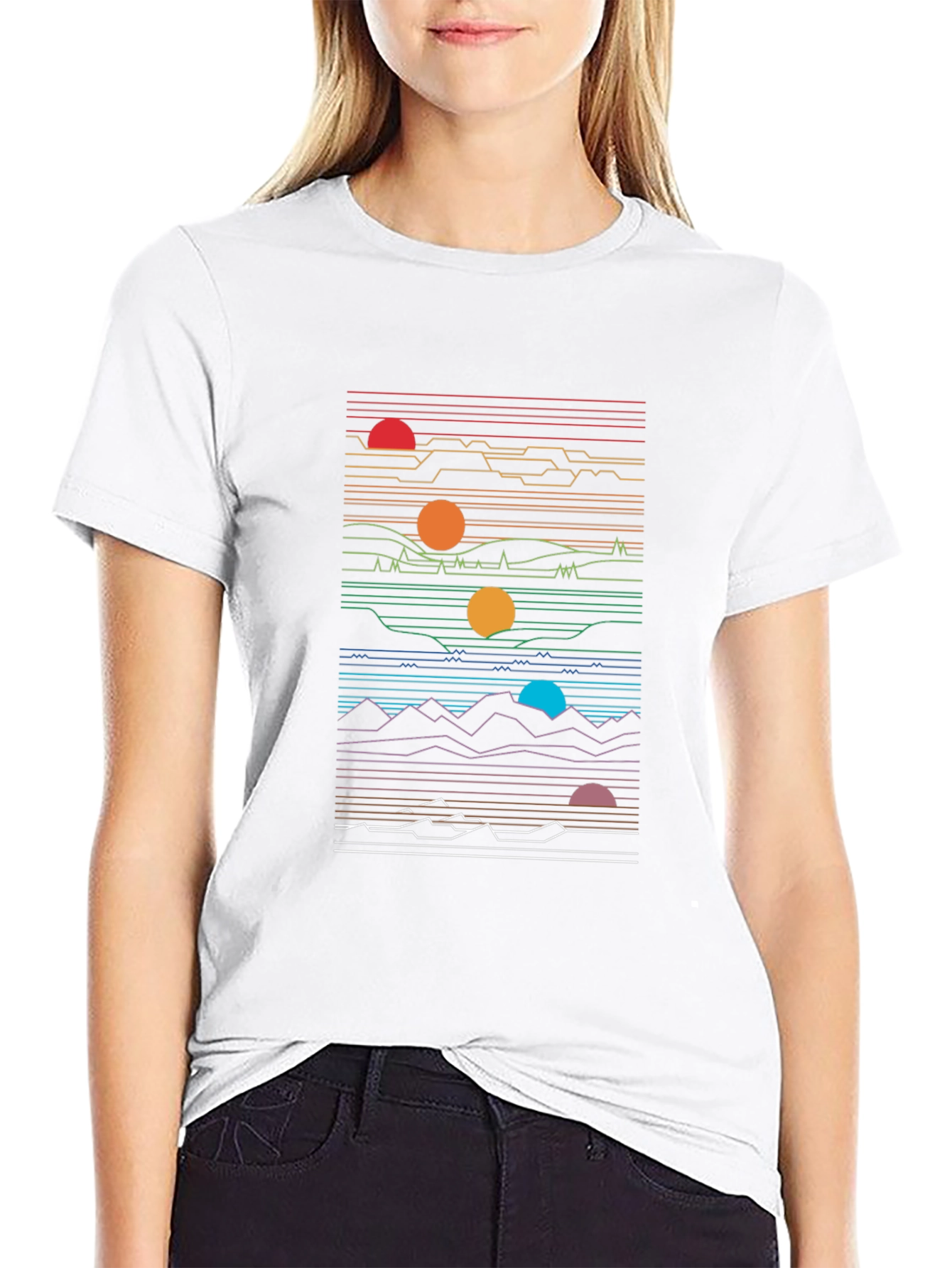 Retro Sunset Graphic T-Shirt - Comfort Fit