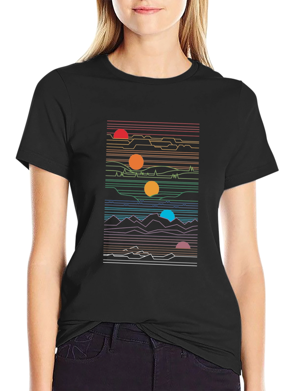 Retro Sunset Graphic T-Shirt - Comfort Fit