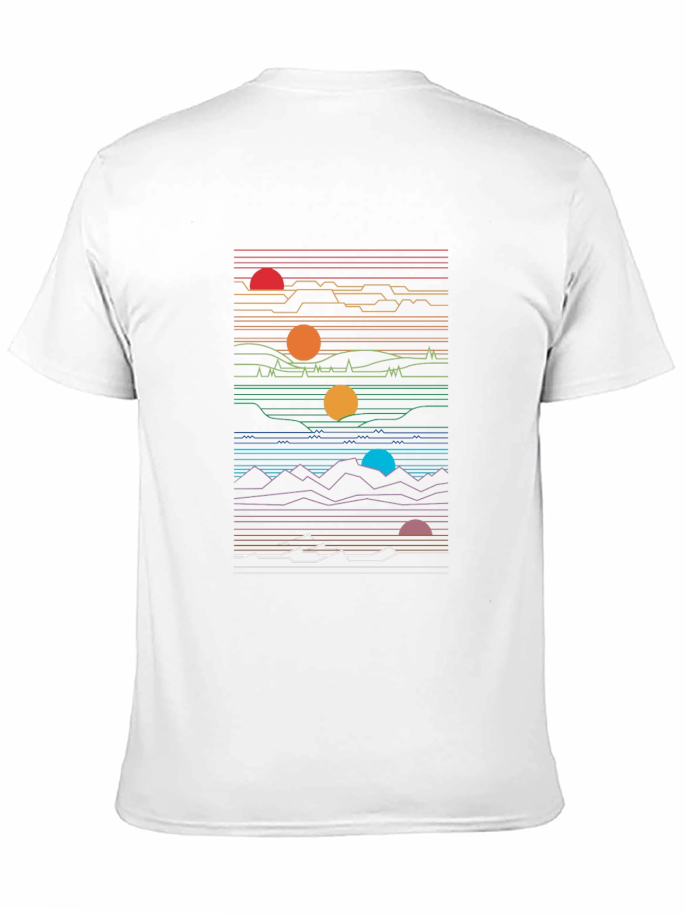 Retro Sunset Graphic T-Shirt - Comfort Fit