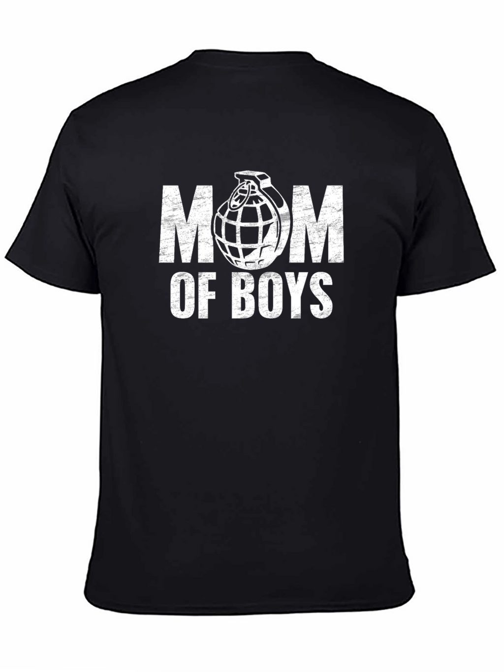 Mom of Boys Grenade Graphic T-Shirt