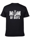 Mom of Boys Grenade Graphic T-Shirt