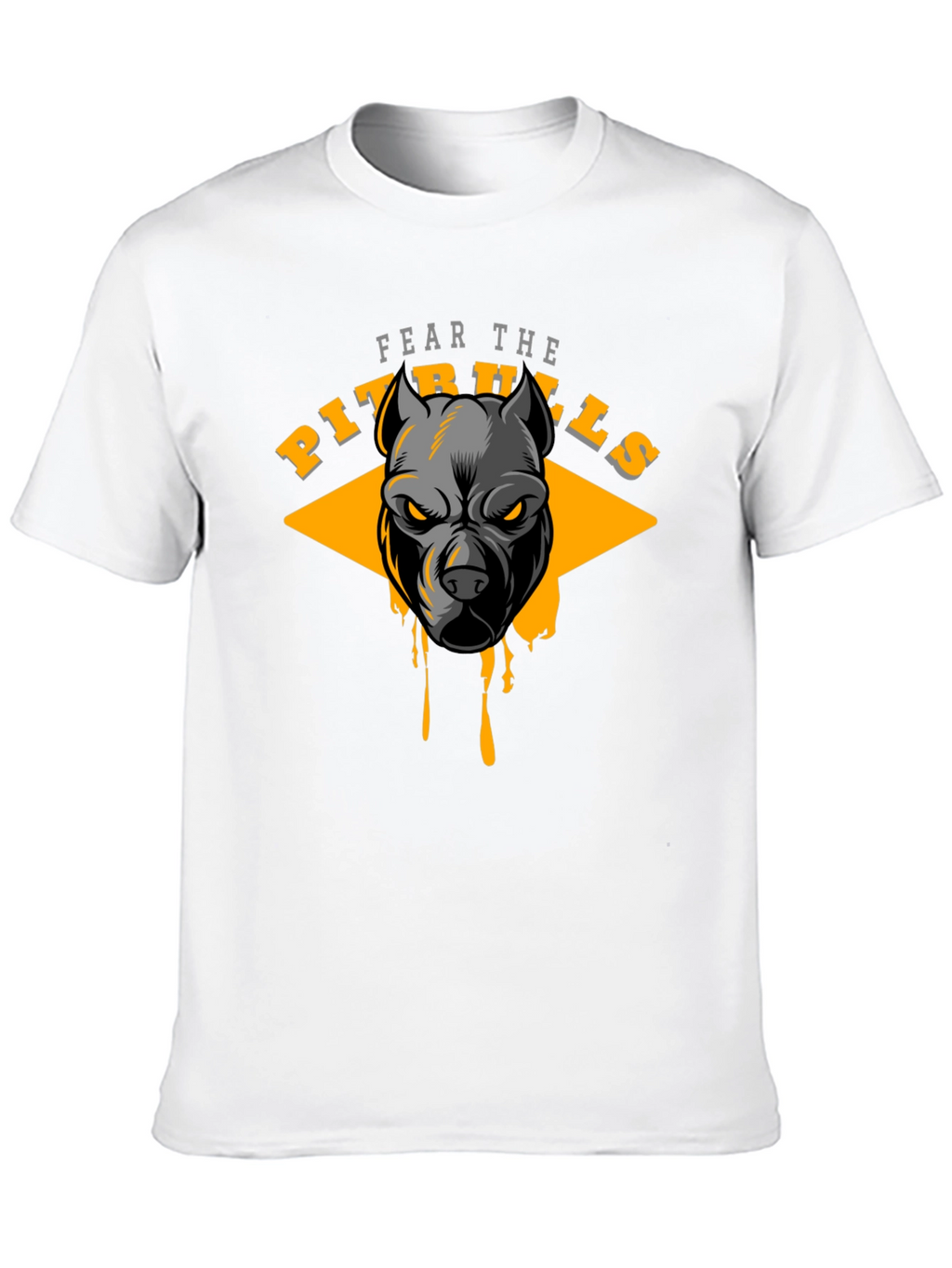 Fear The Pitbulls Graphic T-Shirt