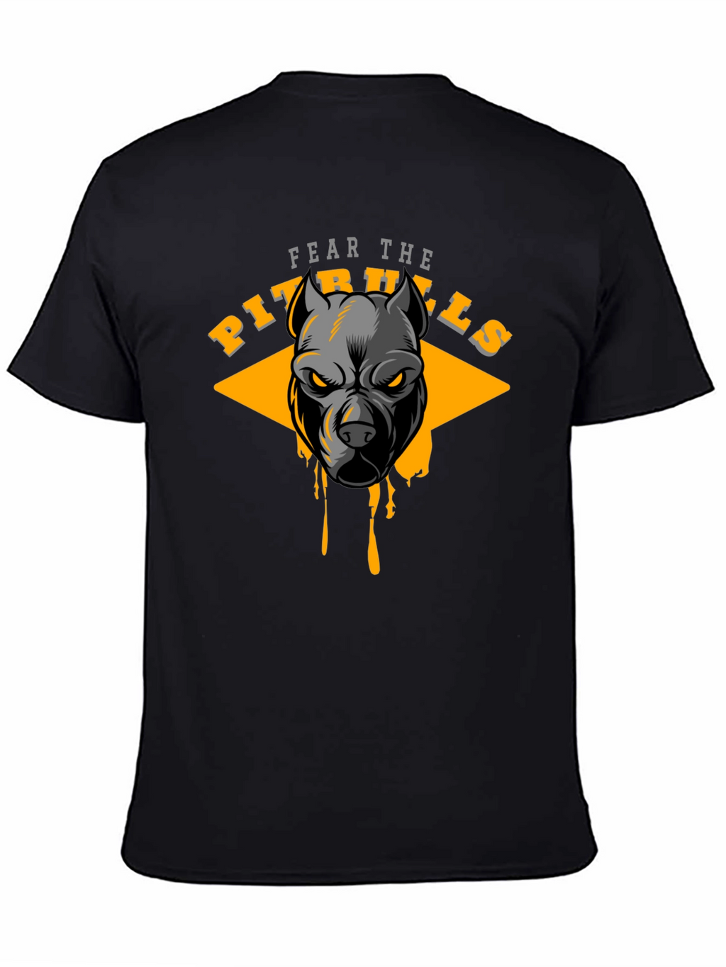 Fear The Pitbulls Graphic T-Shirt