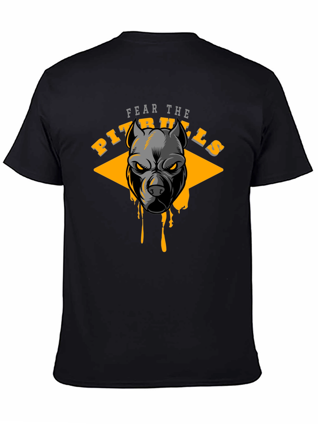 Fear The Pitbulls Graphic T-Shirt