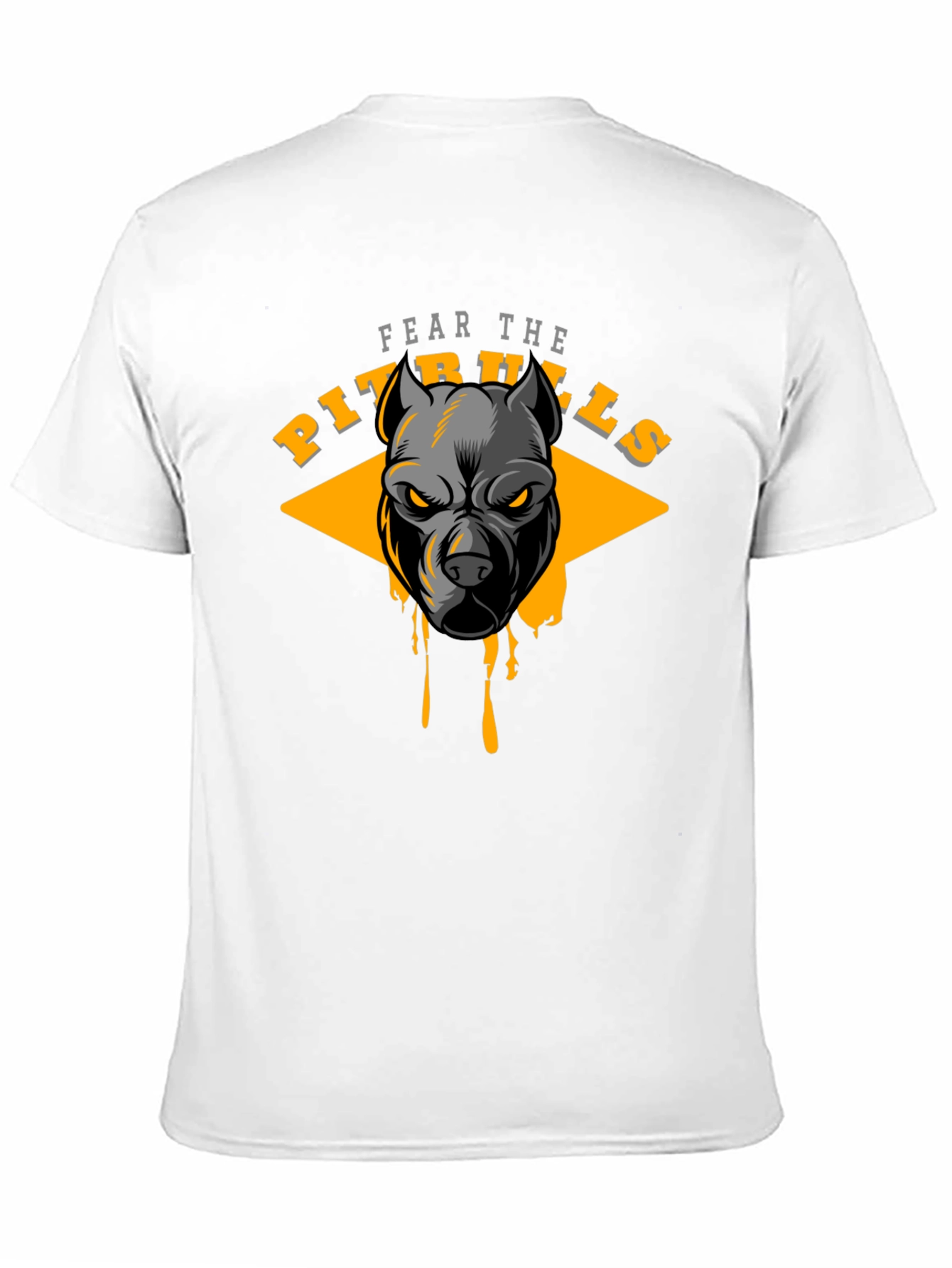 Fear The Pitbulls Graphic T-Shirt