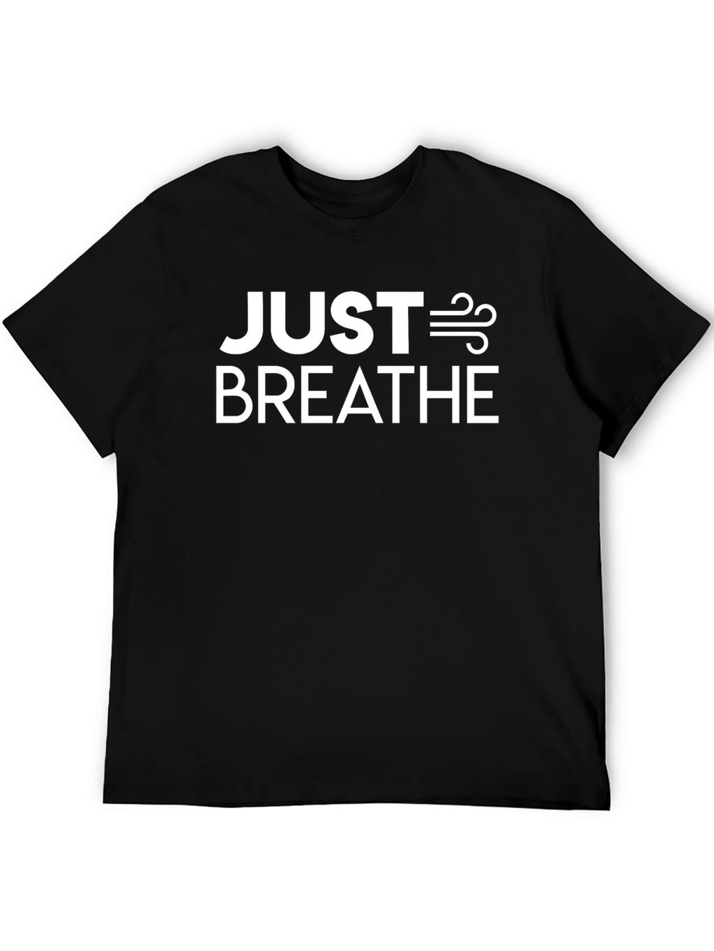 Just Breathe Graphic Tee - Relax & Recharge
