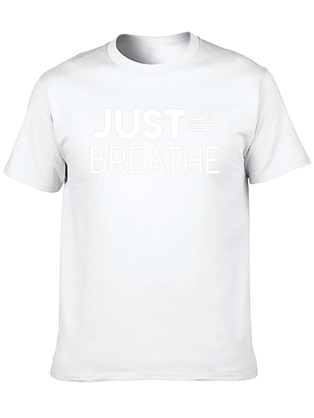 Just Breathe Graphic Tee - Relax & Recharge