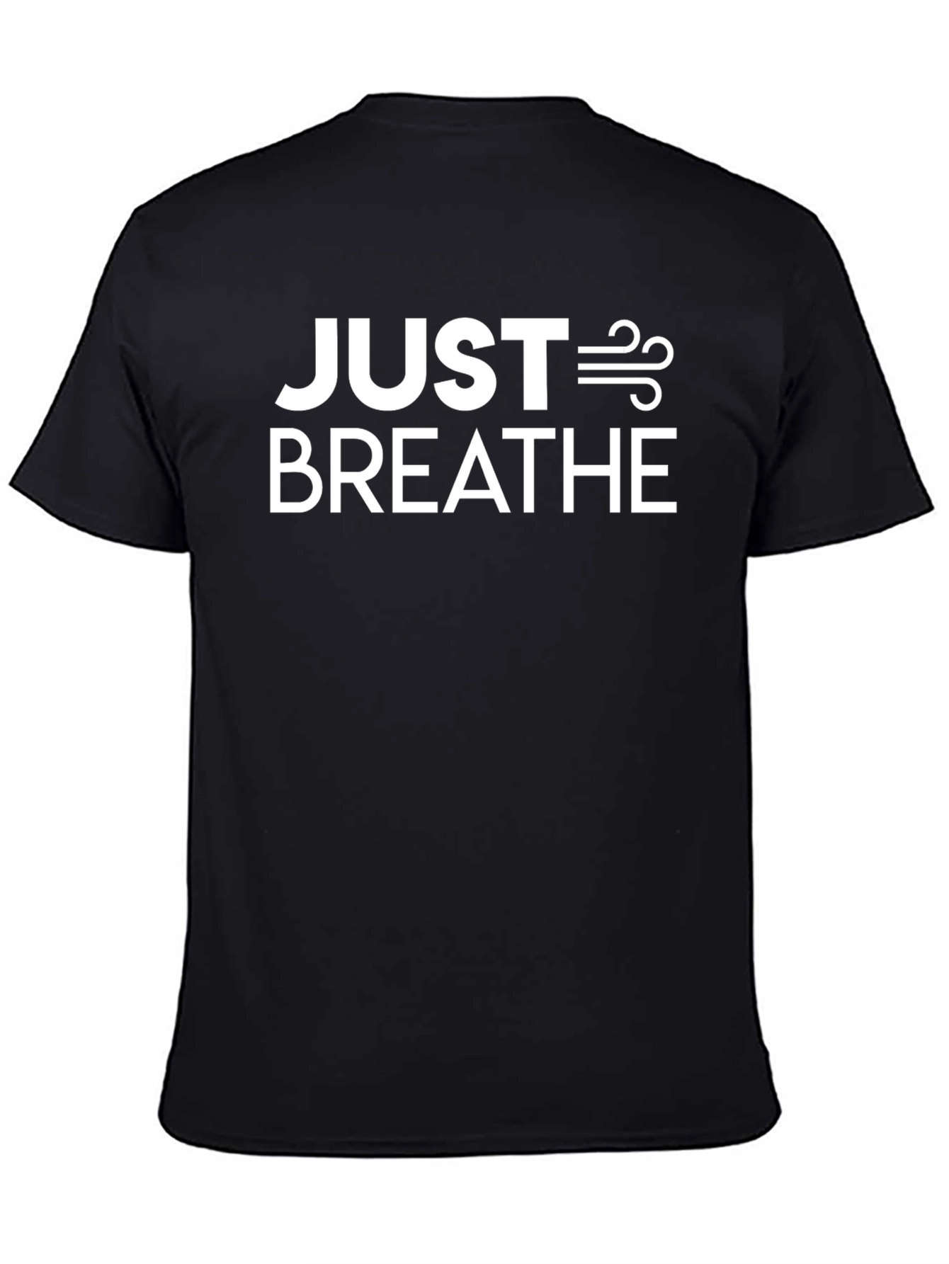 Just Breathe Graphic Tee - Relax & Recharge