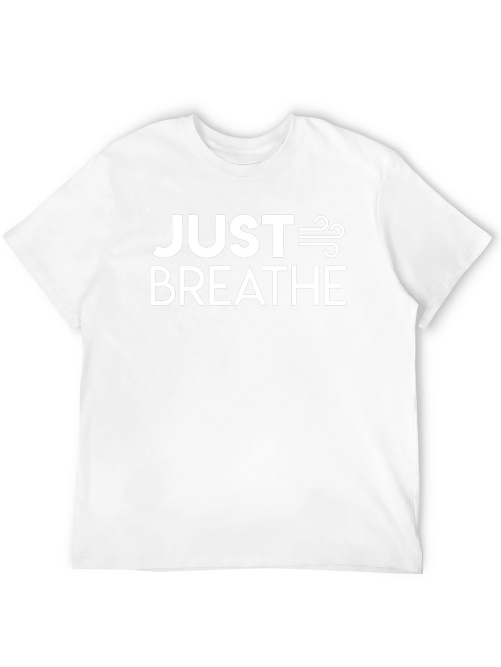 Just Breathe Graphic Tee - Relax & Recharge