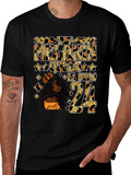 Melanin Queen 24th Birthday T-Shirt