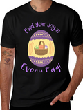 Easter Egg Basket T-Shirt - Find Your Joy