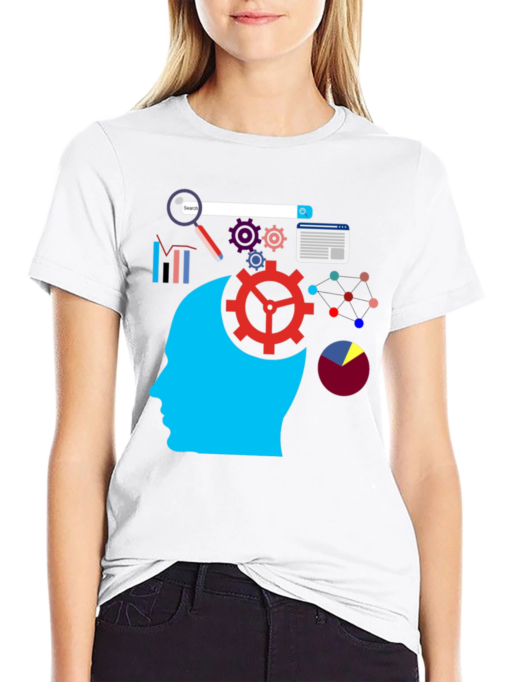 Data Analytics Mind T-Shirt - Black