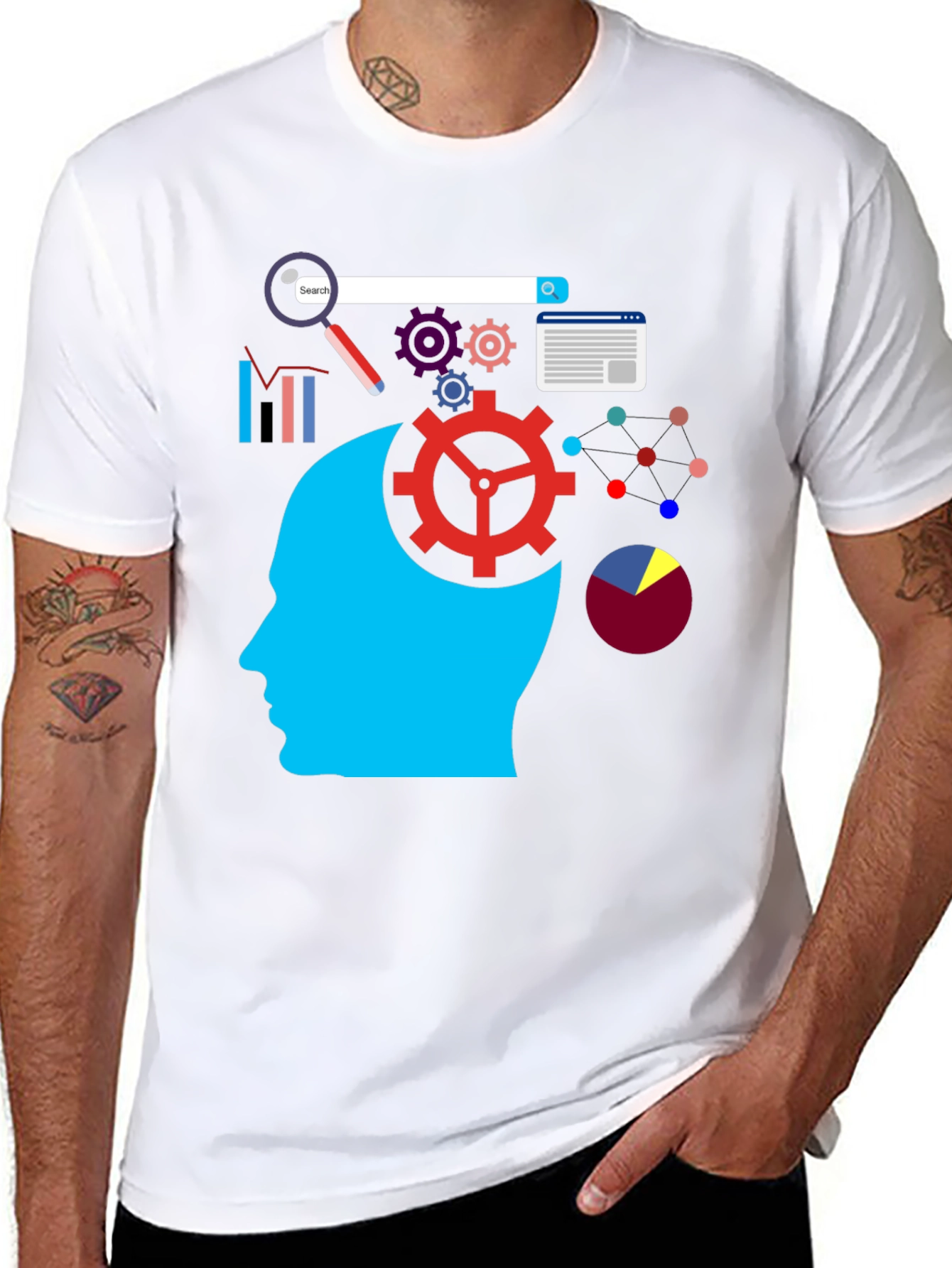 Data Analytics Mind T-Shirt - Black