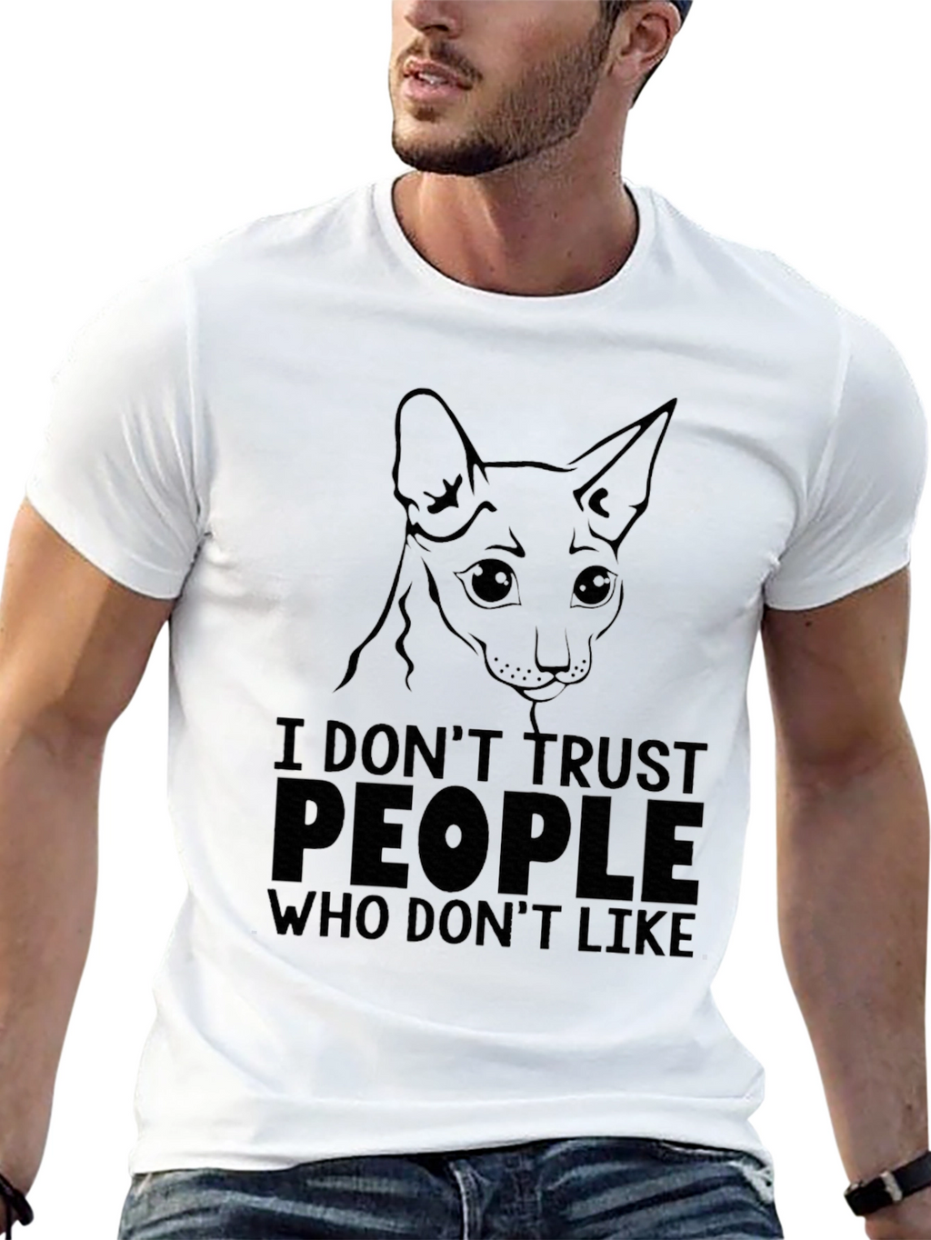 I Dont Trust People Who Dont Like Cats T-Shirt