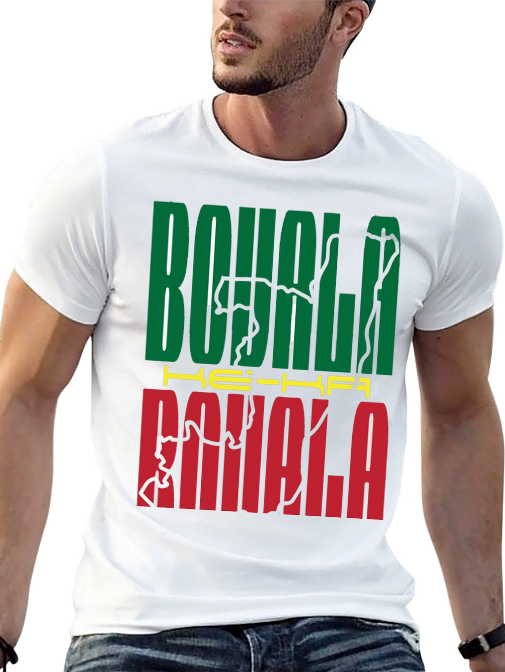 Bokala Republic of the Congo Graphic Tee