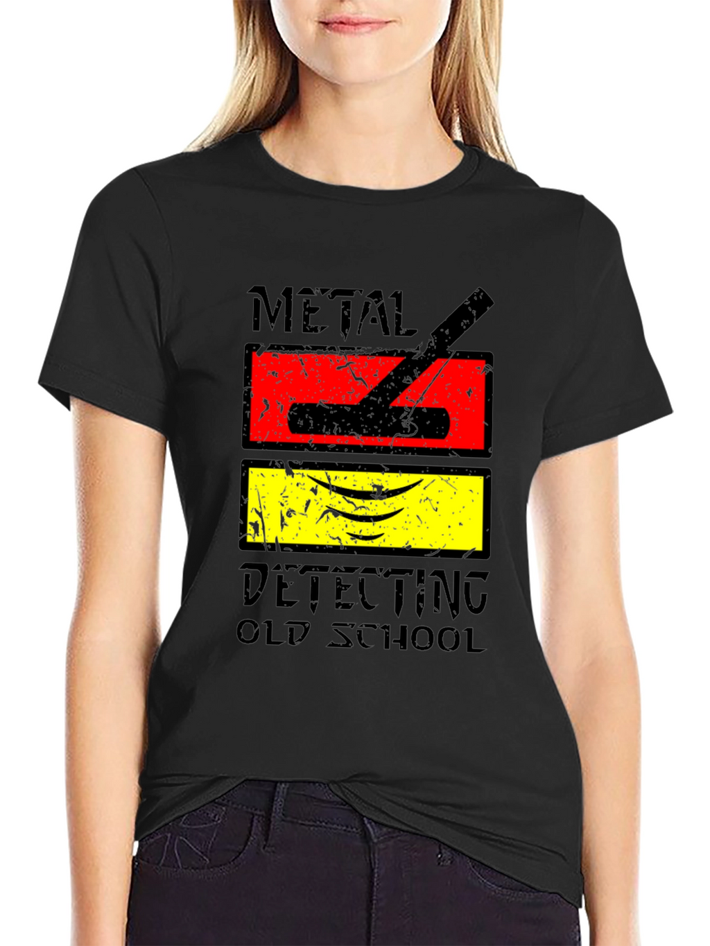 Metal Detecting Old School T-Shirt