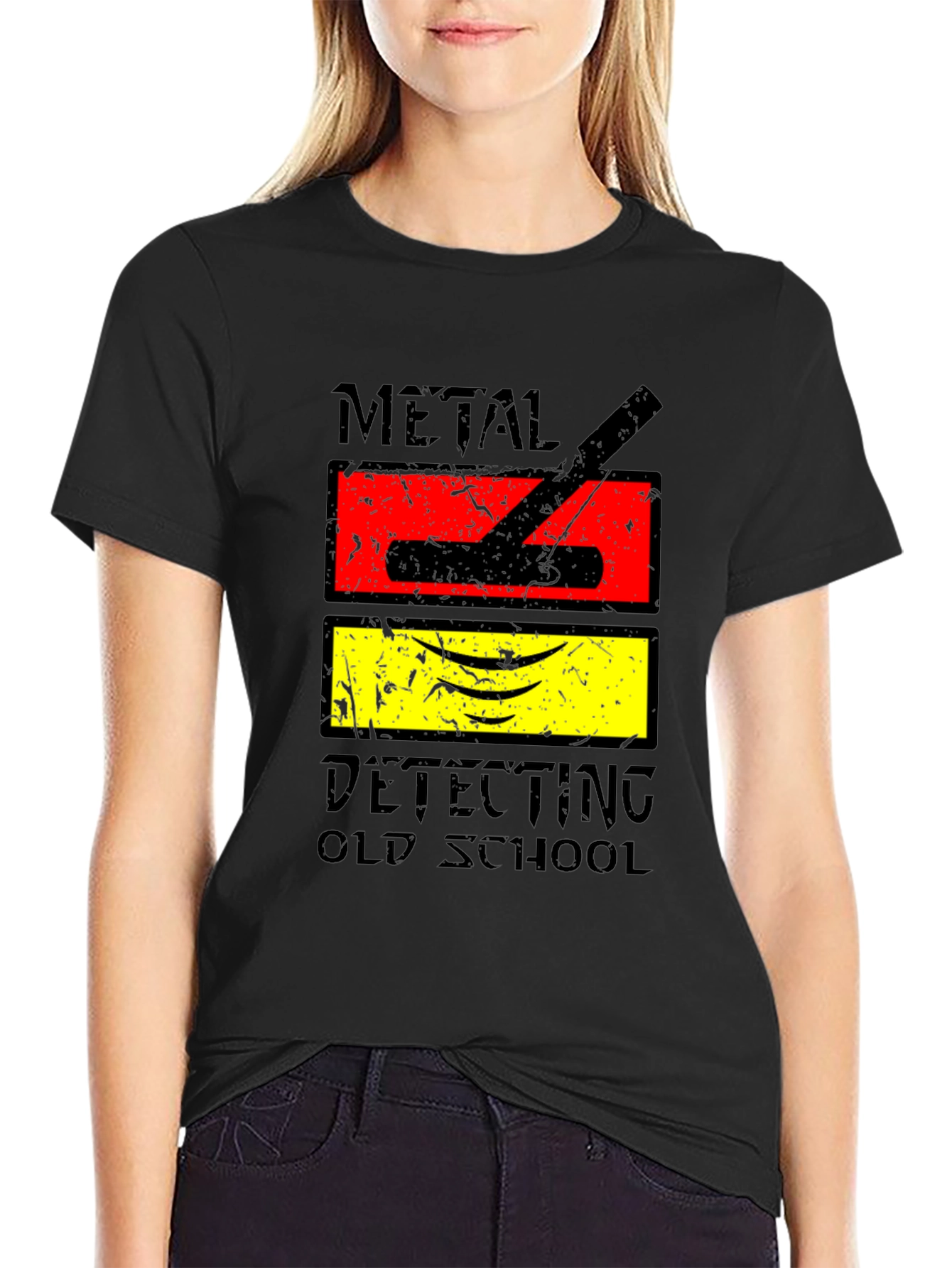 Metal Detecting Old School T-Shirt