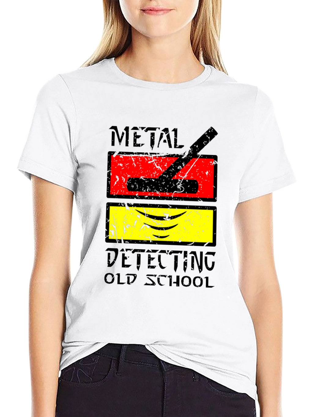 Metal Detecting Old School T-Shirt