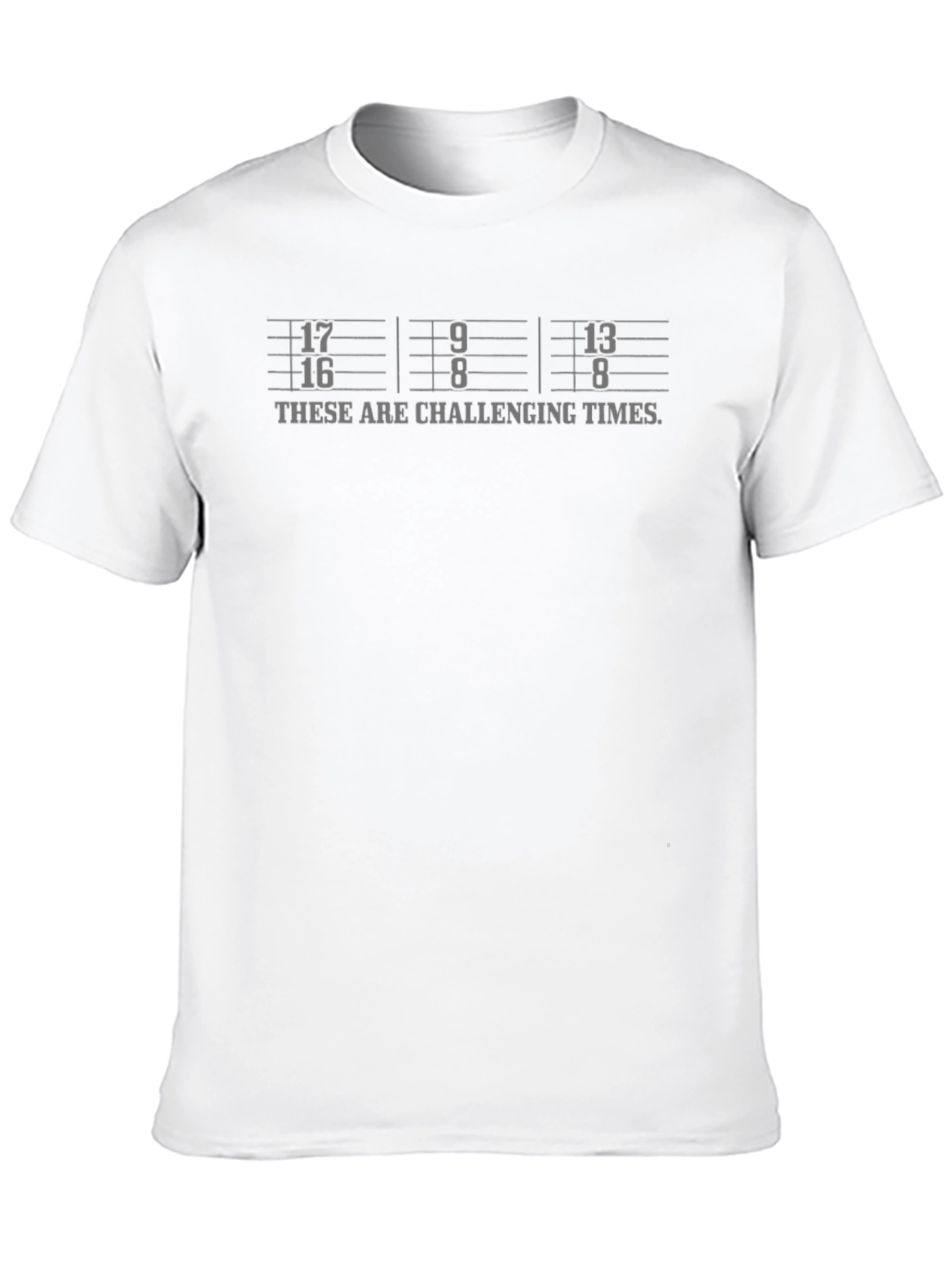 Challenging Times Funny Math T-Shirt