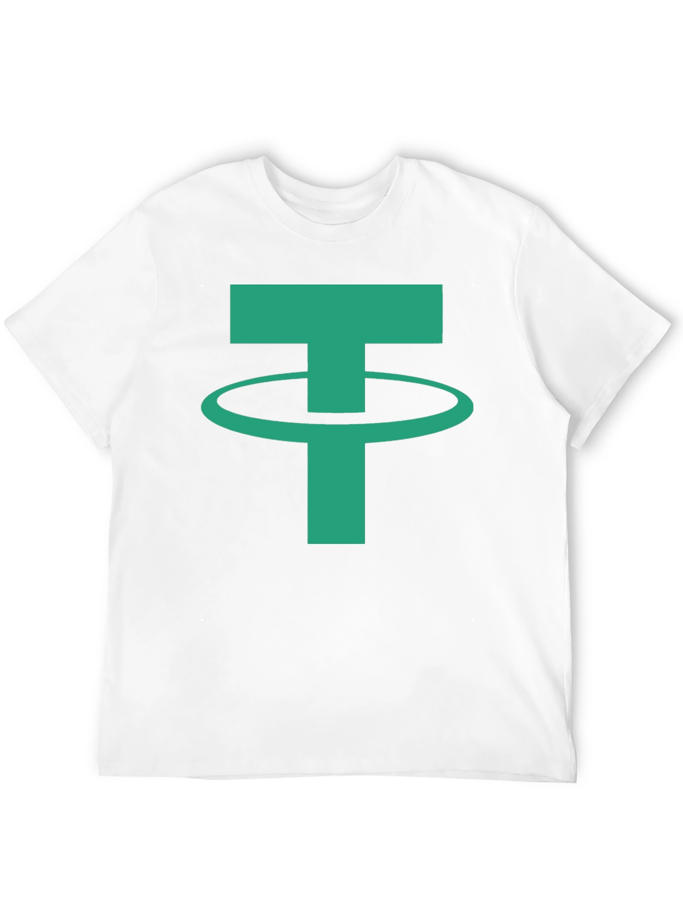 Tether Crypto Logo T-Shirt - Black