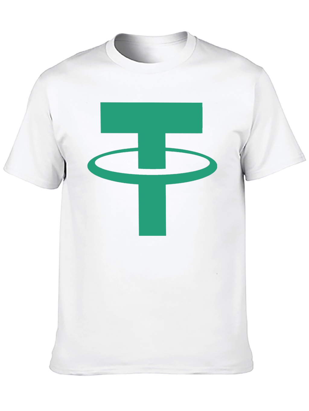 Tether Crypto Logo T-Shirt - Black