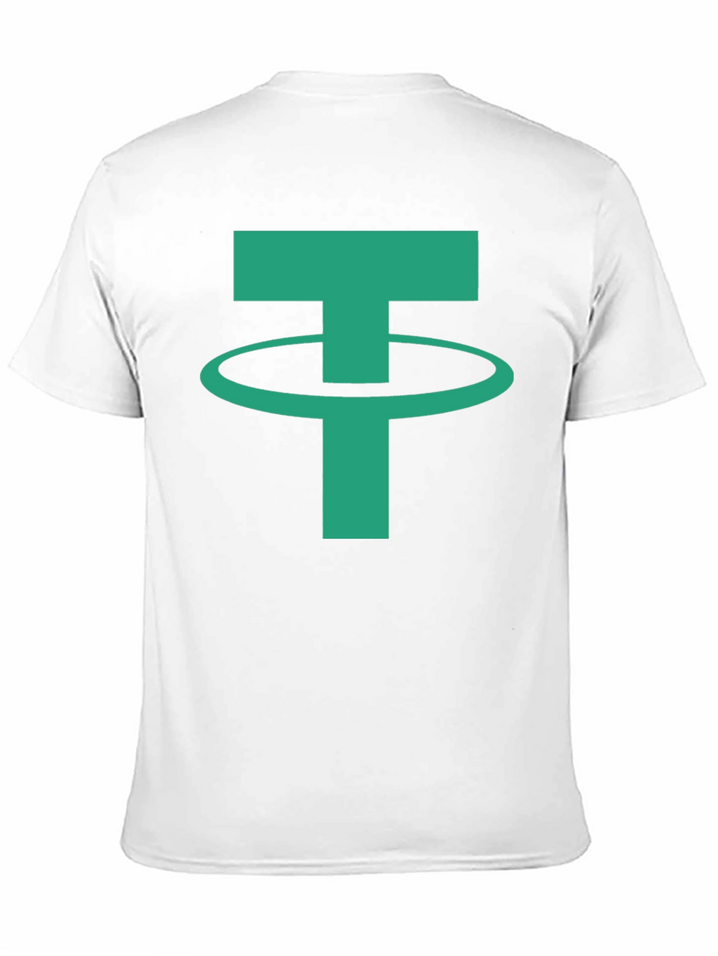 Tether Crypto Logo T-Shirt - Black