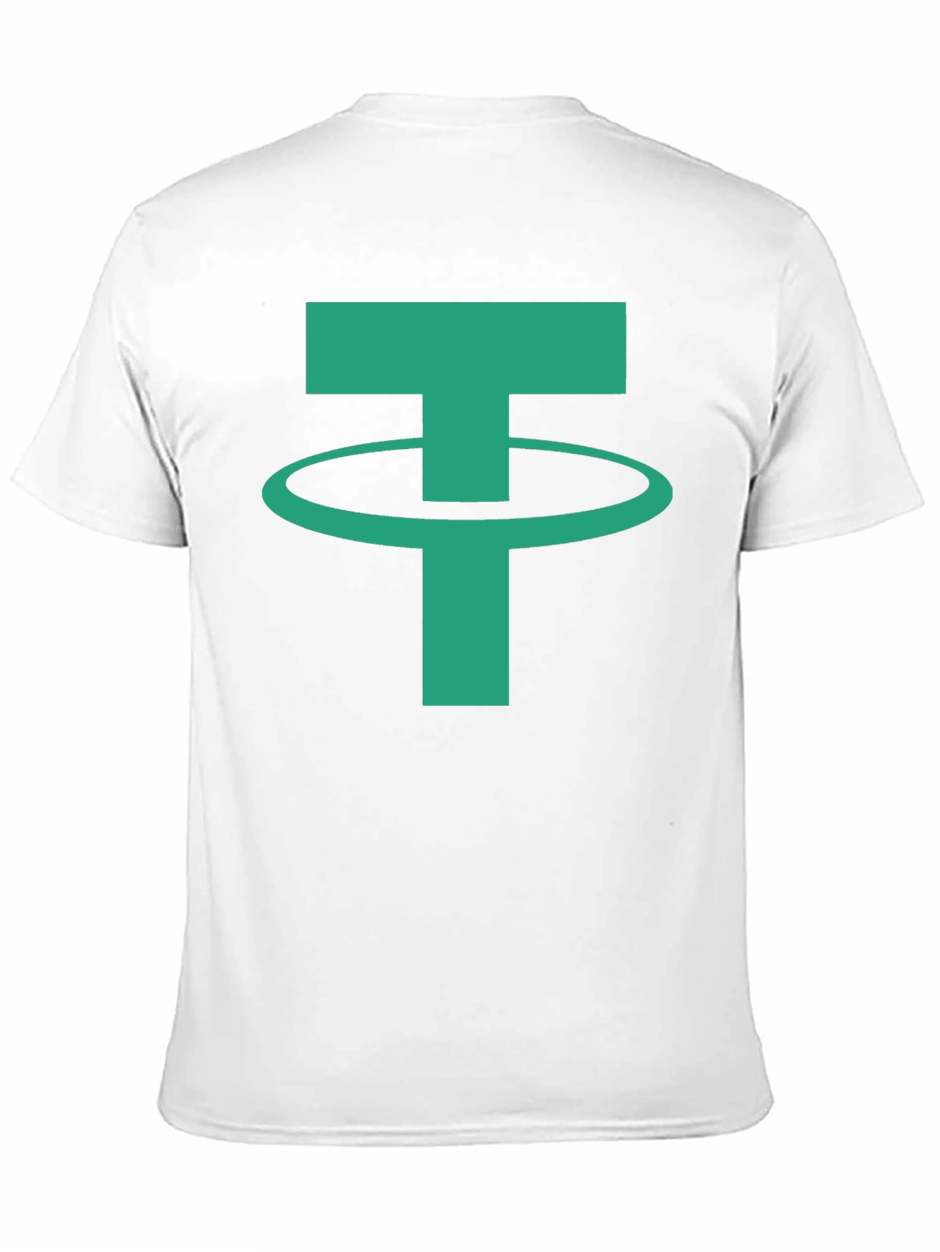 Tether Crypto Logo T-Shirt - Black