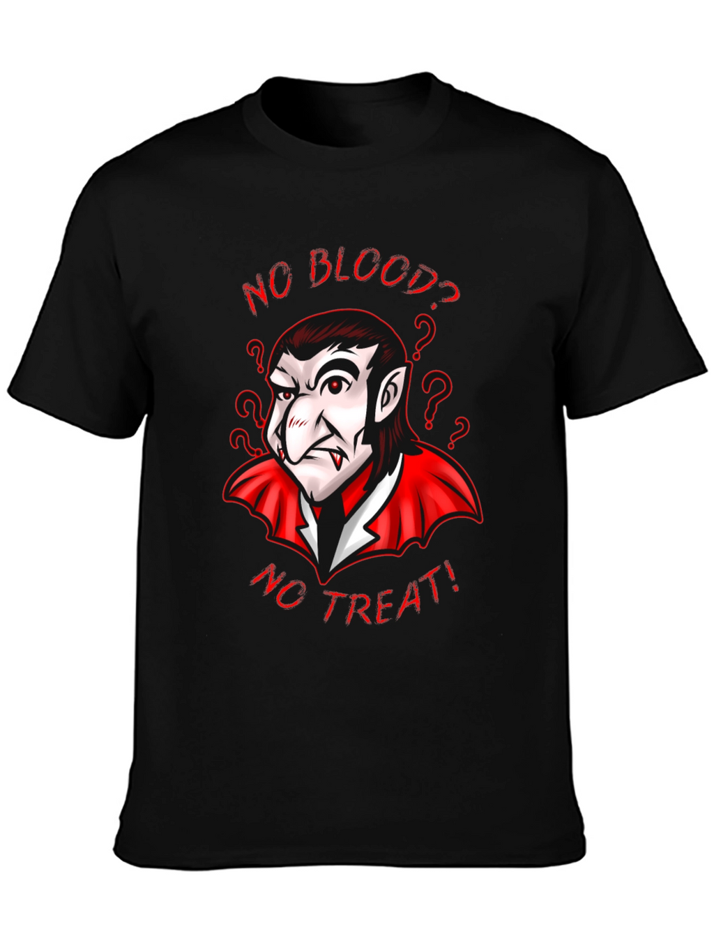 No Blood No Treat Vampire T-Shirt