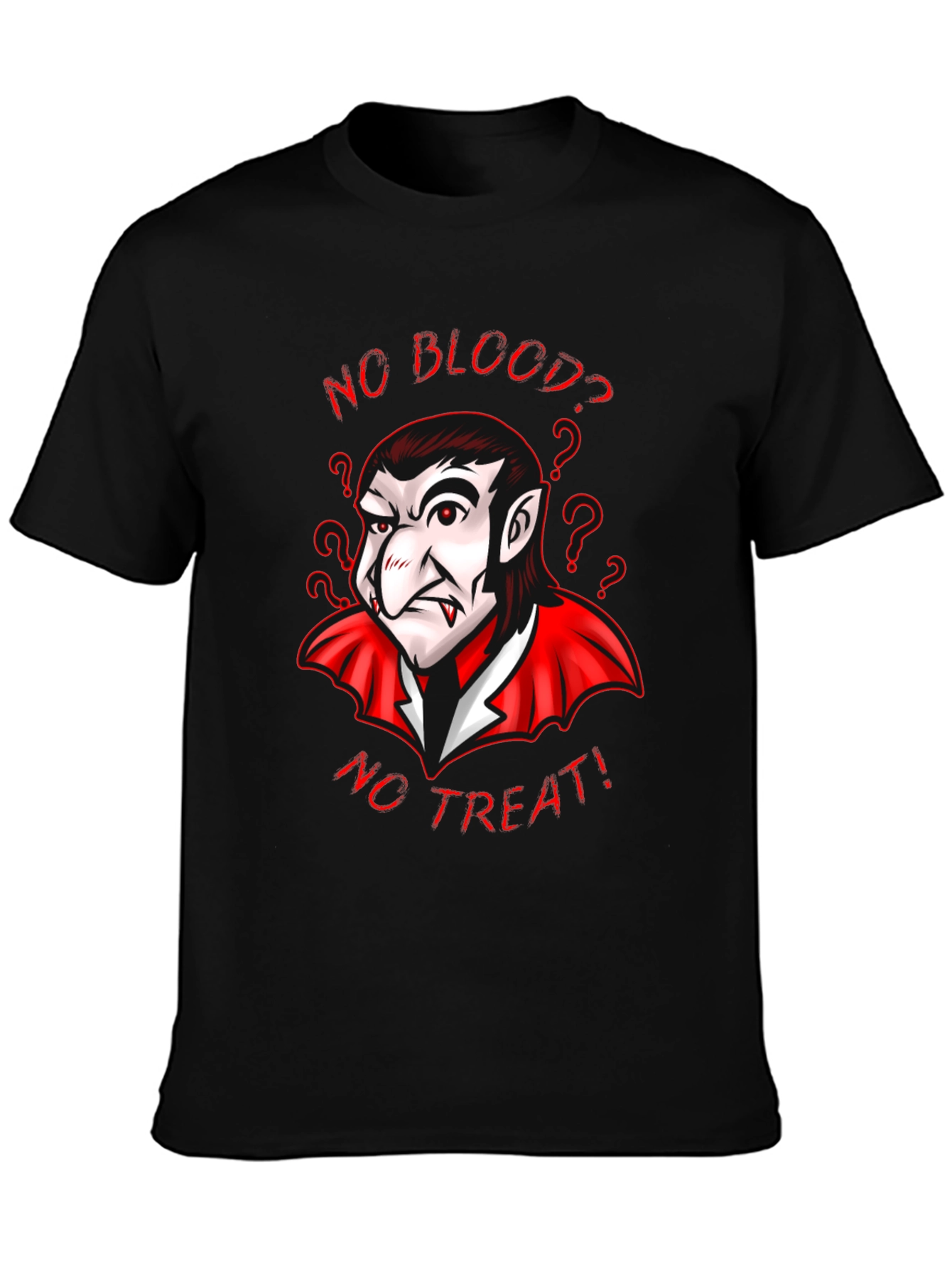 No Blood No Treat Vampire T-Shirt