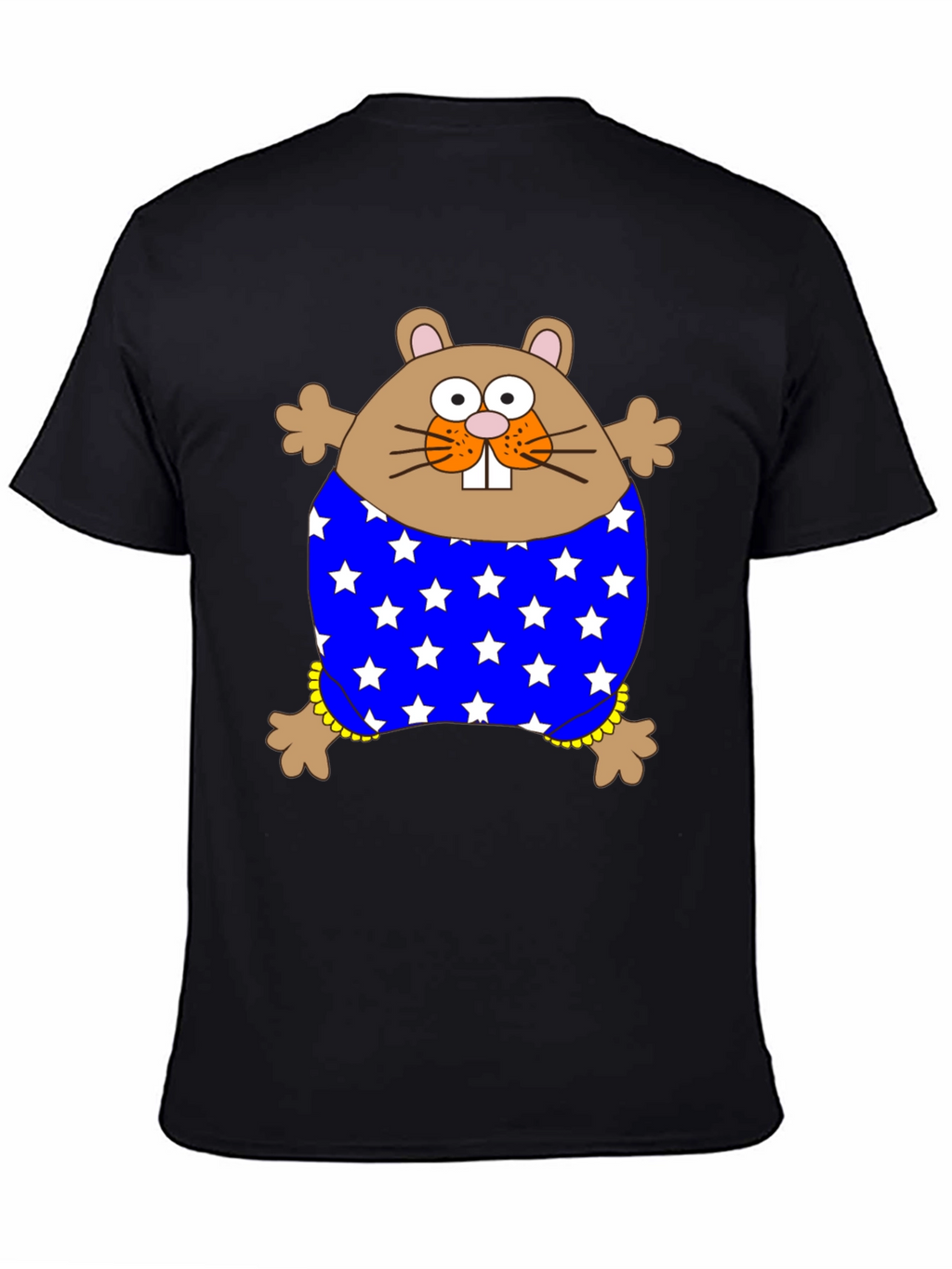 Funny Hamster Stars T-Shirt