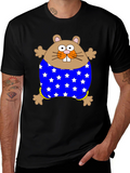 Funny Hamster Stars T-Shirt
